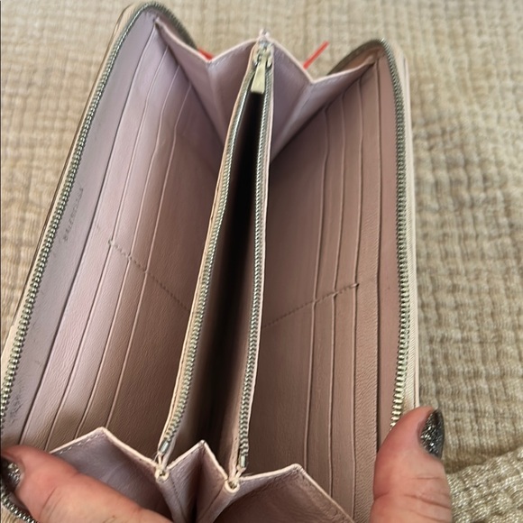 Balenciaga Light Pink Color Wallet with Silver Tone Hardware - Picture 8 of 10